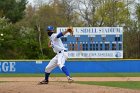 Baseball vs CGA  Wheaton College Baseball vs Coast Guard Academy during game one of the NEWMAC semi-finals playoffs. - (Photo by Keith Nordstrom) : Wheaton, baseball, NEWMAC
